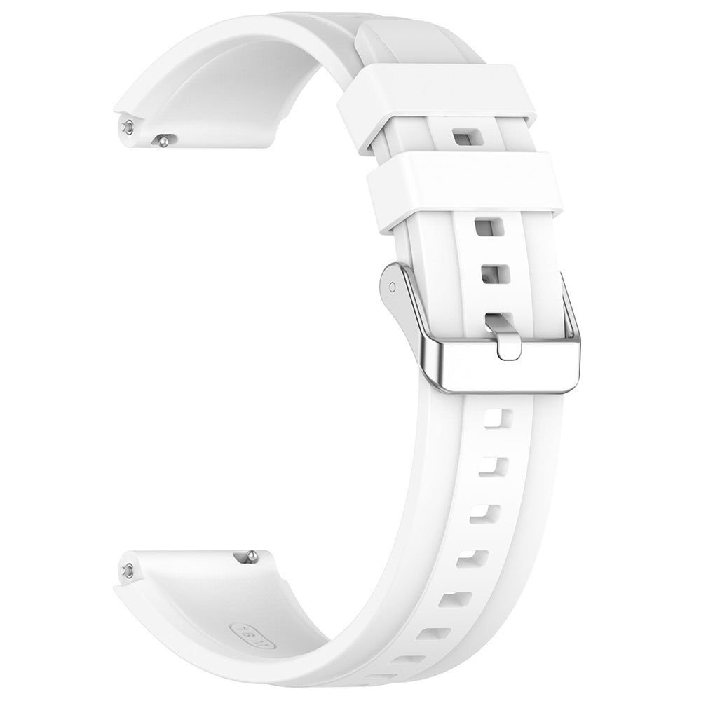 Λουράκι Techsuit W075 για Huawei Watch / Garmin Watch Series, Λευκό