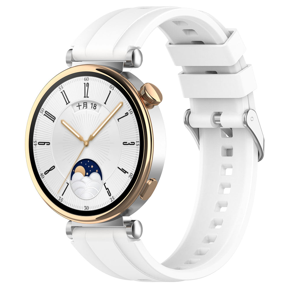 Λουράκι Techsuit W075 για Huawei Watch / Garmin Watch Series, Λευκό