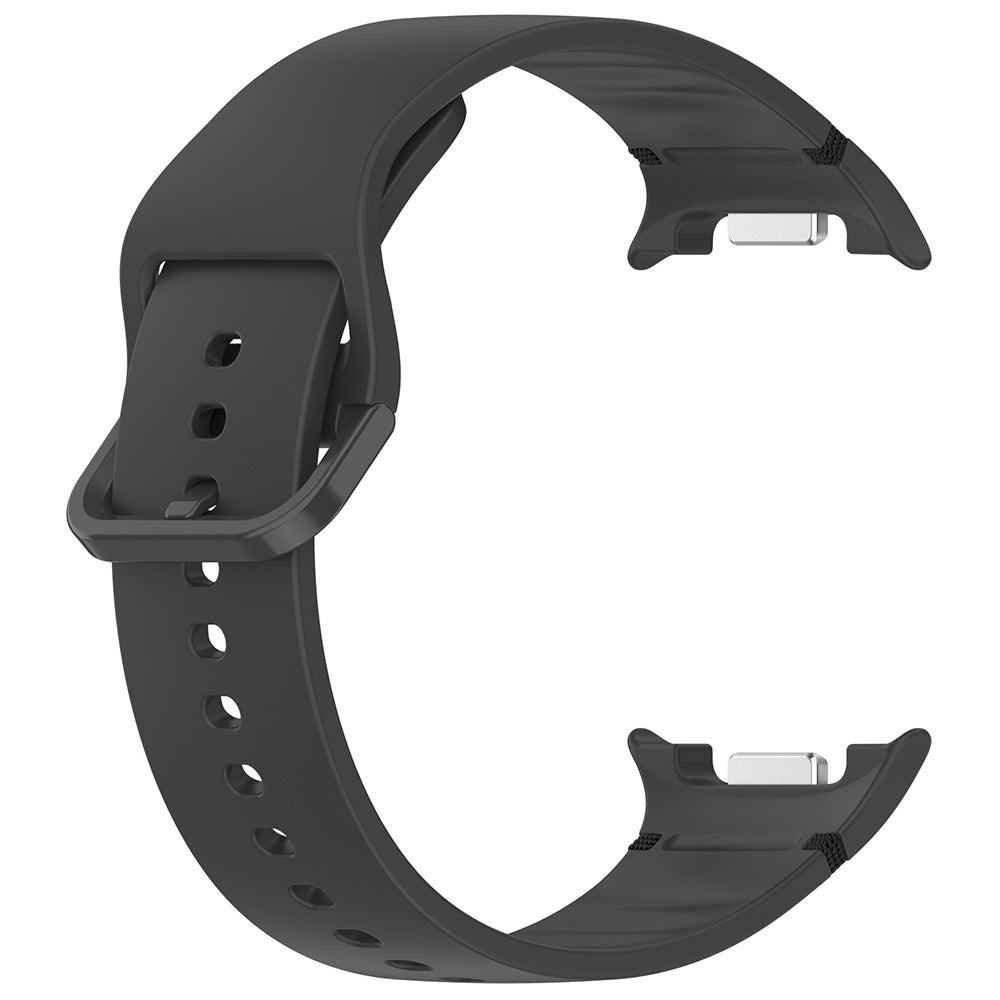 Λουράκι Techsuit W079 για Samsung Galaxy Watch8 / Watch8 Classic Series, Γκρι Μαύρο