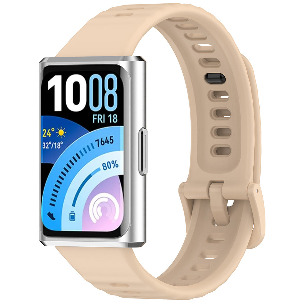 Λουράκι Techsuit W082 για Huawei Band 11 / 11 Pro, Μπεζ