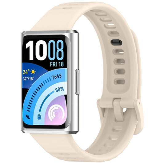 Λουράκι Techsuit W082 για Huawei Band 11 / 11 Pro, Κρεμ