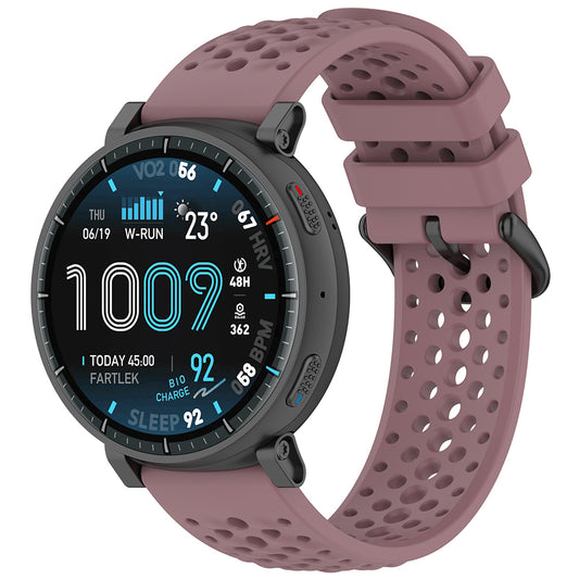 Λουράκι Techsuit W083 για Amazfit Watch / Samsung Watch Series, 22mm, Μωβ