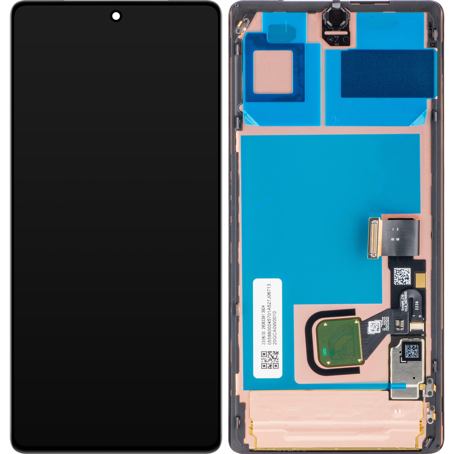 Οθόνη αφής Google Pixel 7 Pro, πακέτο σέρβις G949-00290-01