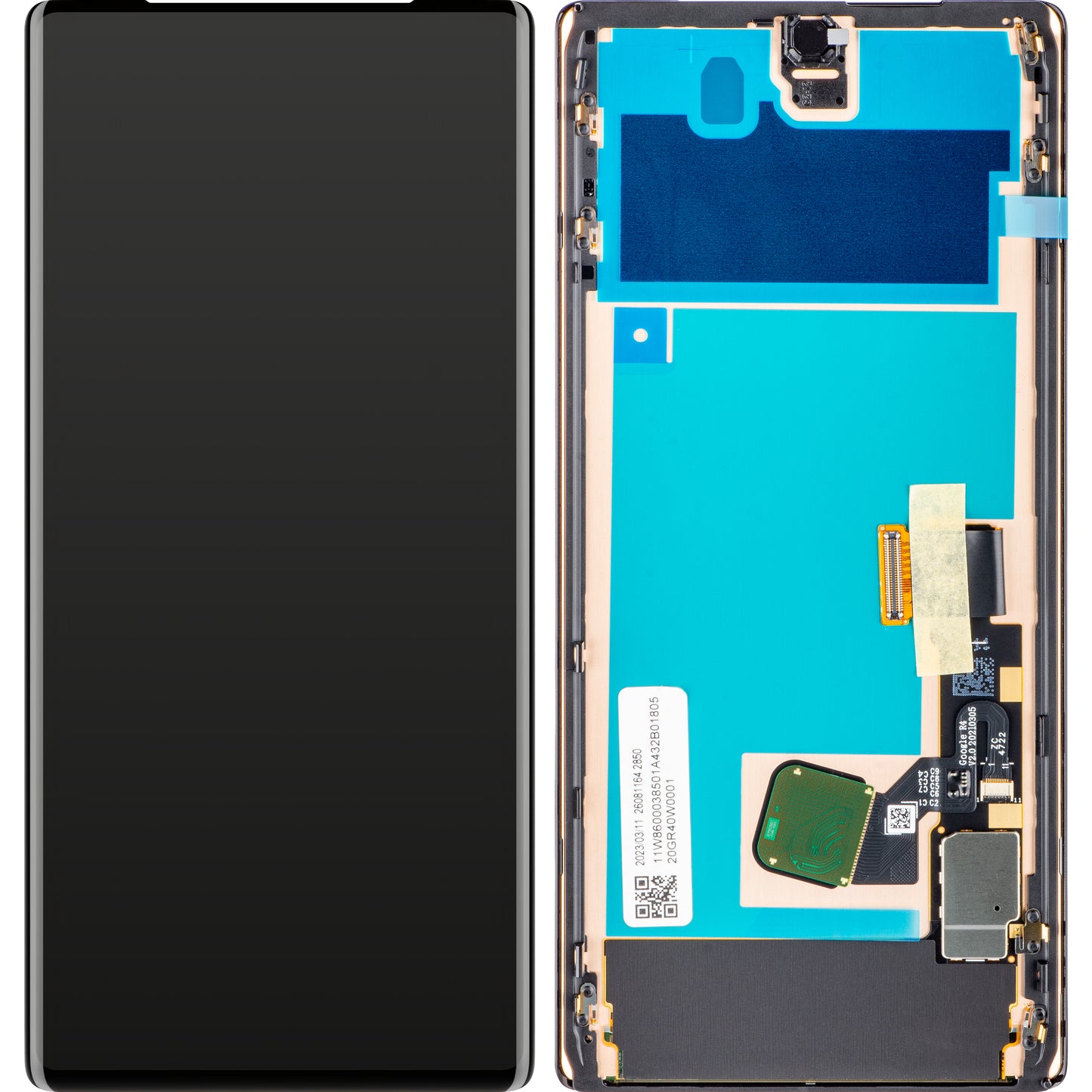 Οθόνη αφής Google Pixel 6 Pro, πακέτο σέρβις G949-00219-01