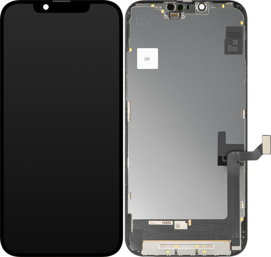 Οθόνη GX με οθόνη αφής για Apple iPhone 14 Plus, με Πλαίσιο, Έκδοση OLED IC Movable, Μαύρο