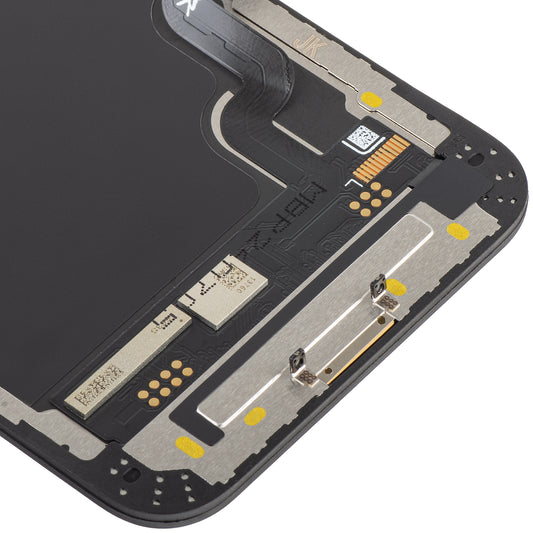 Οθόνη αφής JK για Apple iPhone 12 mini, με πλαίσιο, έκδοση LCD εντός κυψέλης, μαύρο