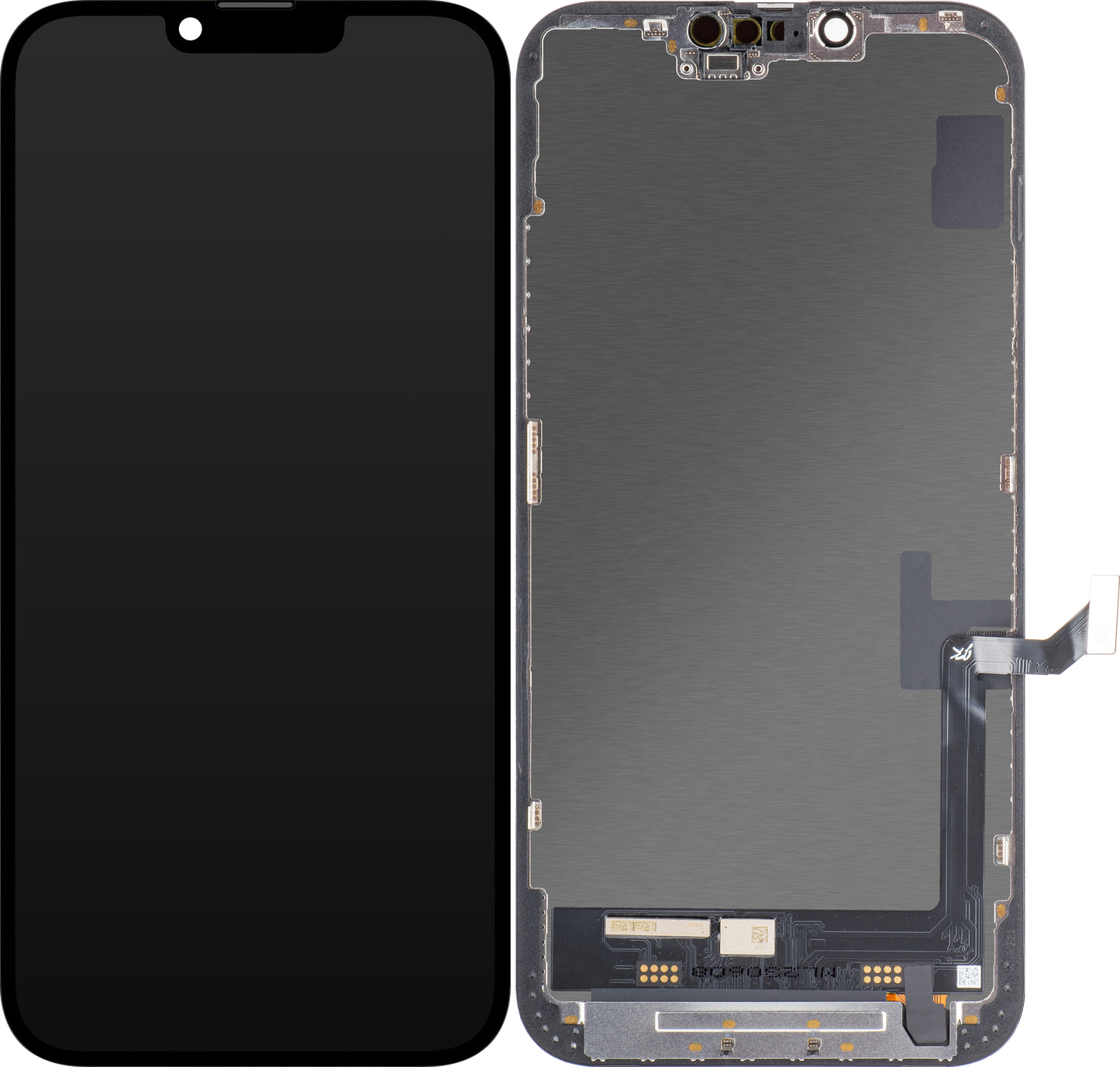 Οθόνη αφής JK για Apple iPhone 14 Plus, με πλαίσιο, έκδοση LCD εντός κυψέλης, μαύρο