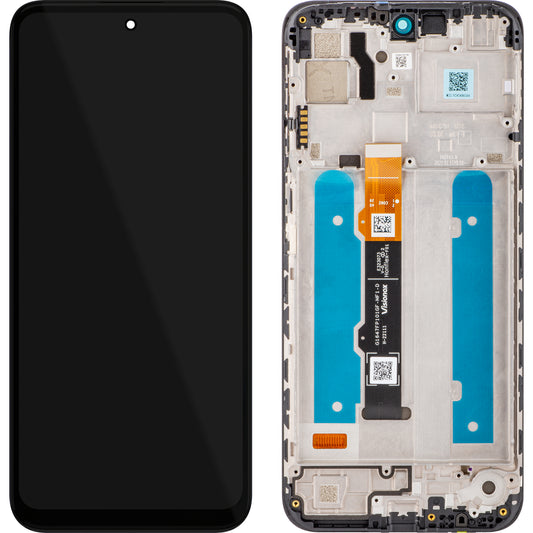Touchscreen Display Motorola Moto G31 (XT2173-3), with Frame, Black, Service Pack 5D68C19989