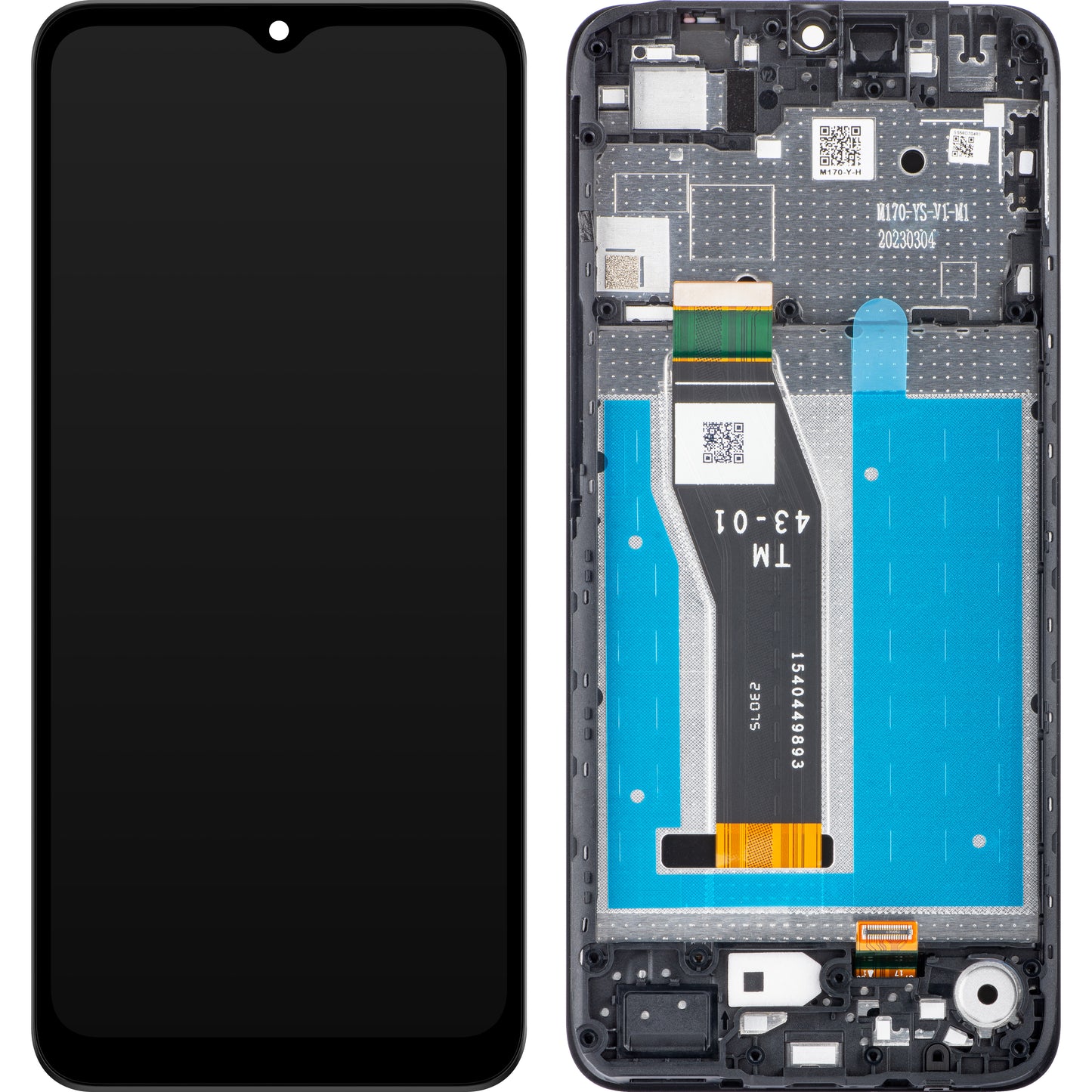 Motorola Moto Moto E13 Οθόνη αφής με πλαίσιο, μαύρο, πακέτο σέρβις 5D68C22340