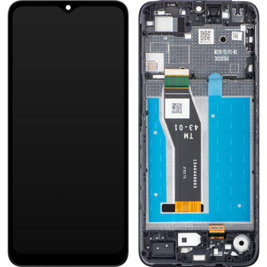 Motorola Moto Moto E13 Οθόνη αφής με πλαίσιο, μαύρο, πακέτο σέρβις 5D68C22340