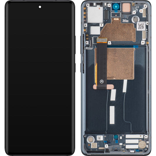 Οθόνη αφής Motorola Edge 30 Fusion, με πλαίσιο, μαύρο (Cosmic Grey), πακέτο σέρβις 5D68C21527