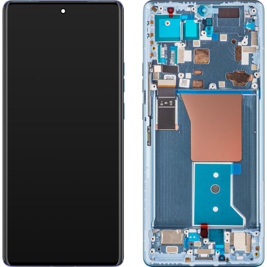 Οθόνη αφής Motorola Edge 40 Pro, με πλαίσιο, σεληνιακό μπλε, πακέτο σέρβις 5D68C22011