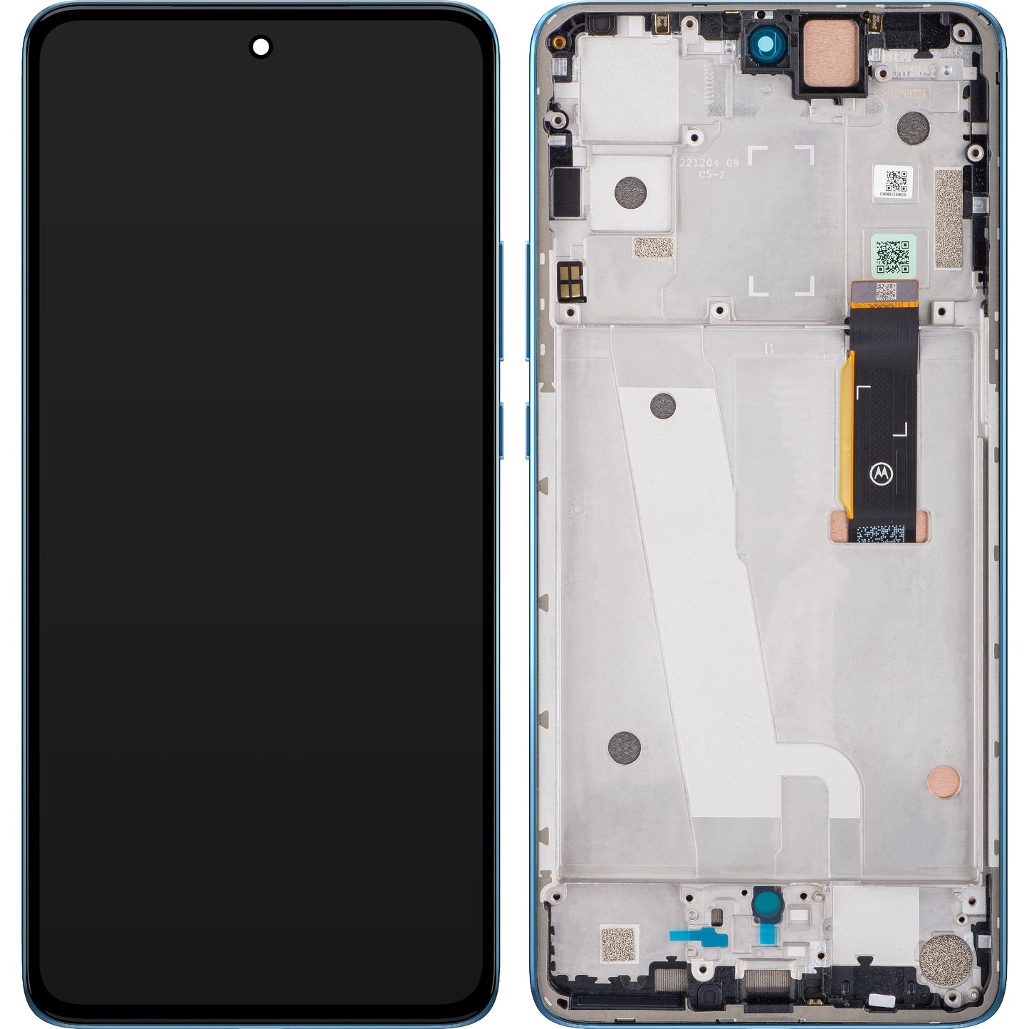 Οθόνη αφής Motorola Edge 30, με πλαίσιο, πράσινο (Aurora Green), πακέτο σέρβις 5D68C20585