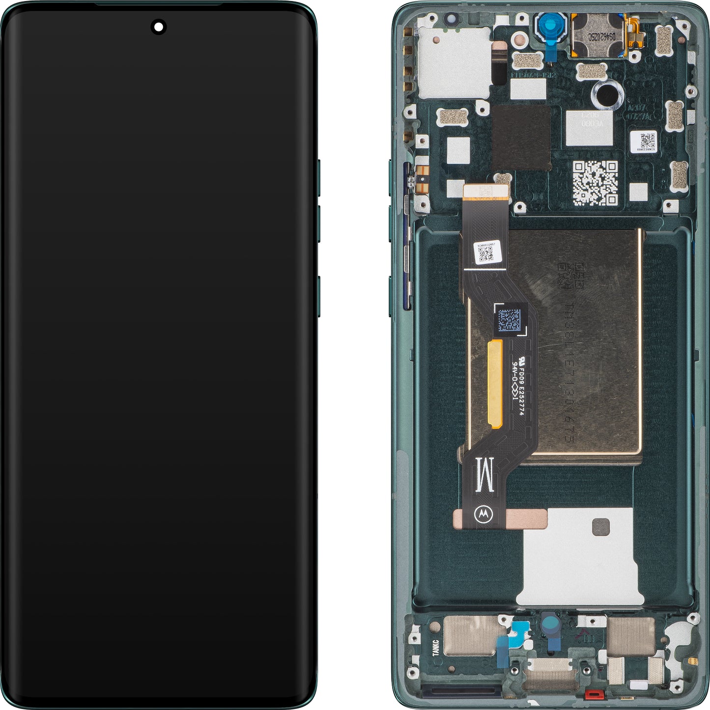 Οθόνη με οθόνη αφής Motorola Edge 50, με πλαίσιο, Πράσινο (Jungle Green), Ανταλλακτικό 5D68C25136