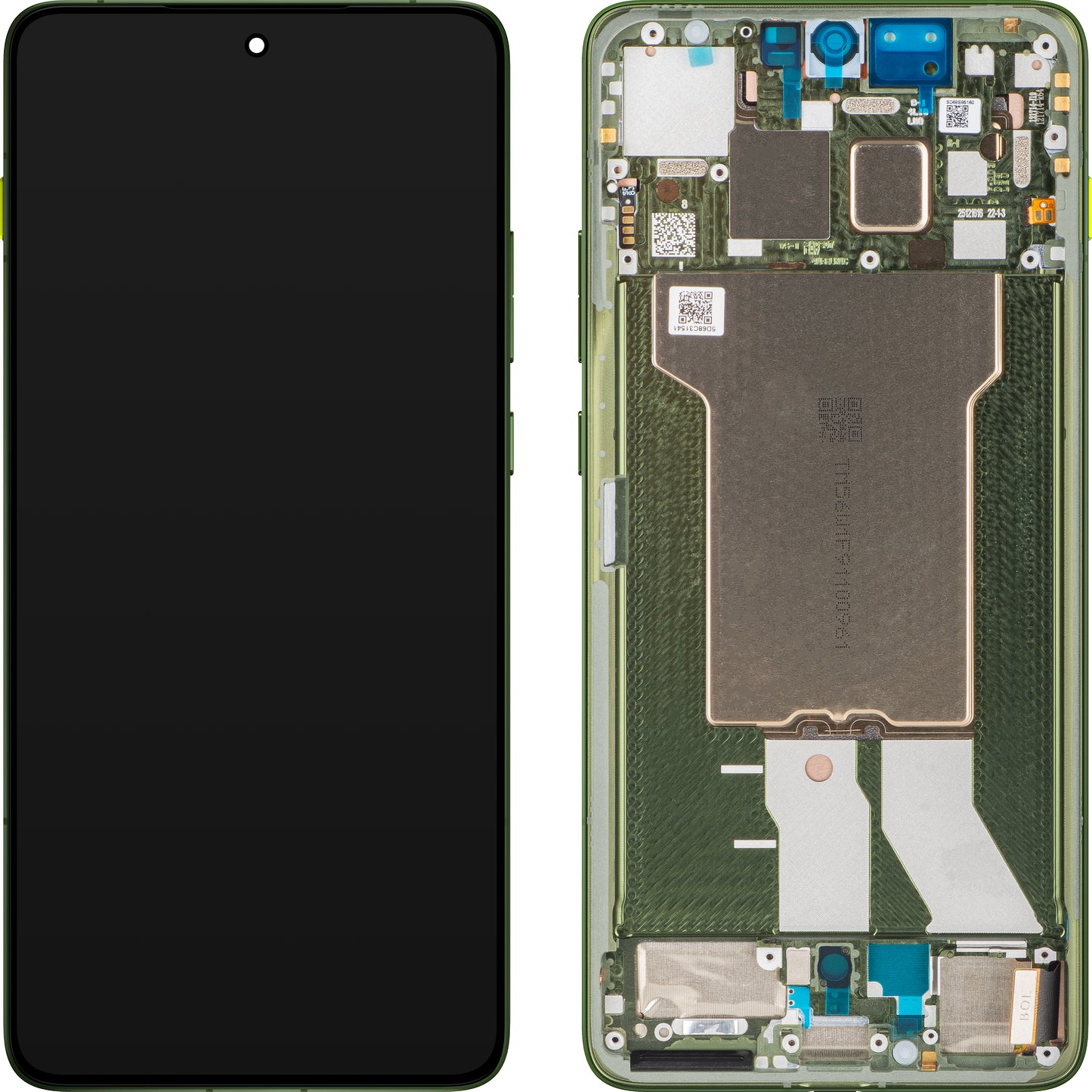 Οθόνη αφής Motorola Edge 70 με Πλαίσιο, Πράσινο (Bronze Green), Service Pack 5D68C31543