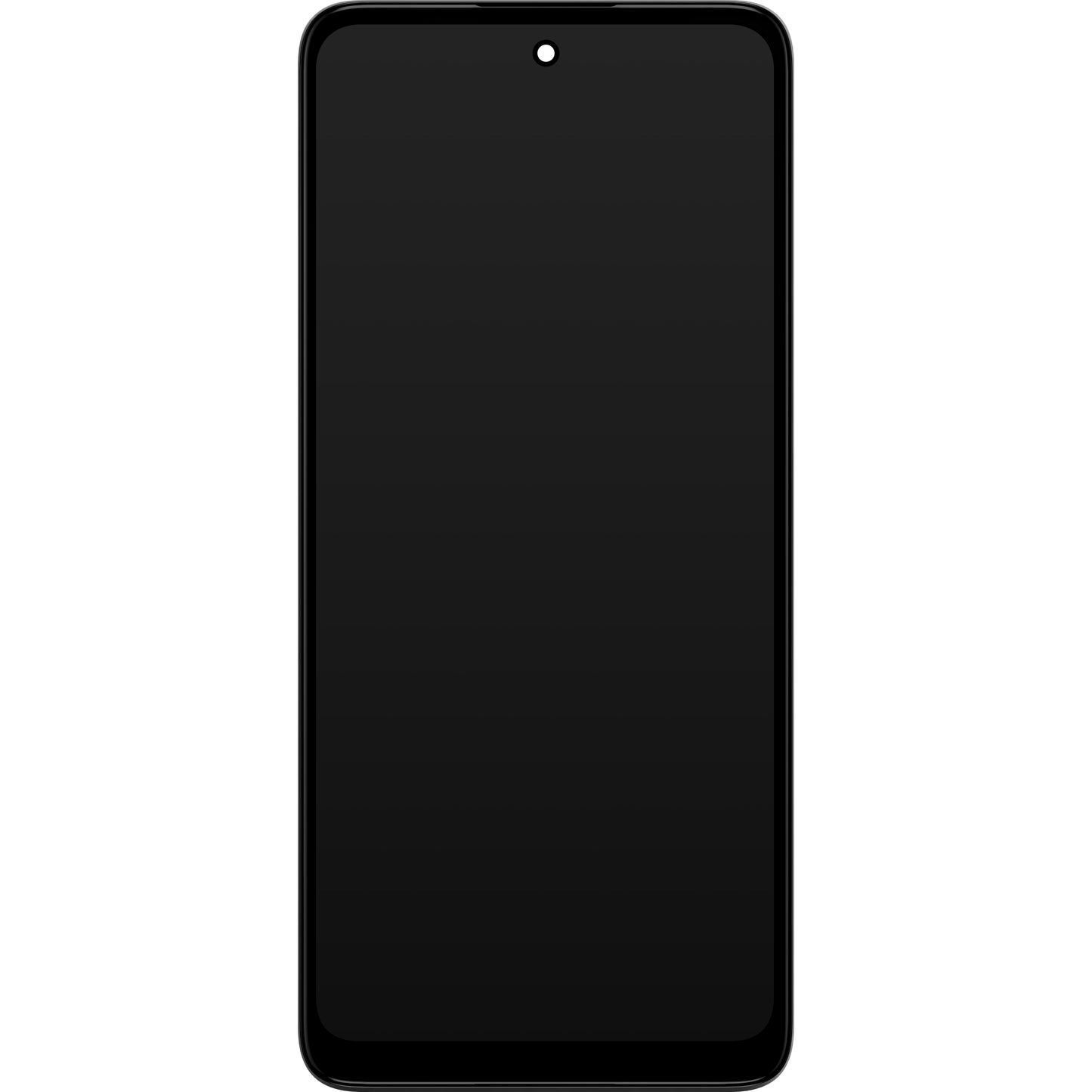 Motorola Moto Moto G22 Touchscreen Display with Frame, Black, Service Pack 5D68C20423