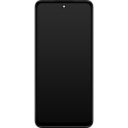 Motorola Moto G23 Touchscreen Display with Frame, Black, Service Pack 5D68C22092
