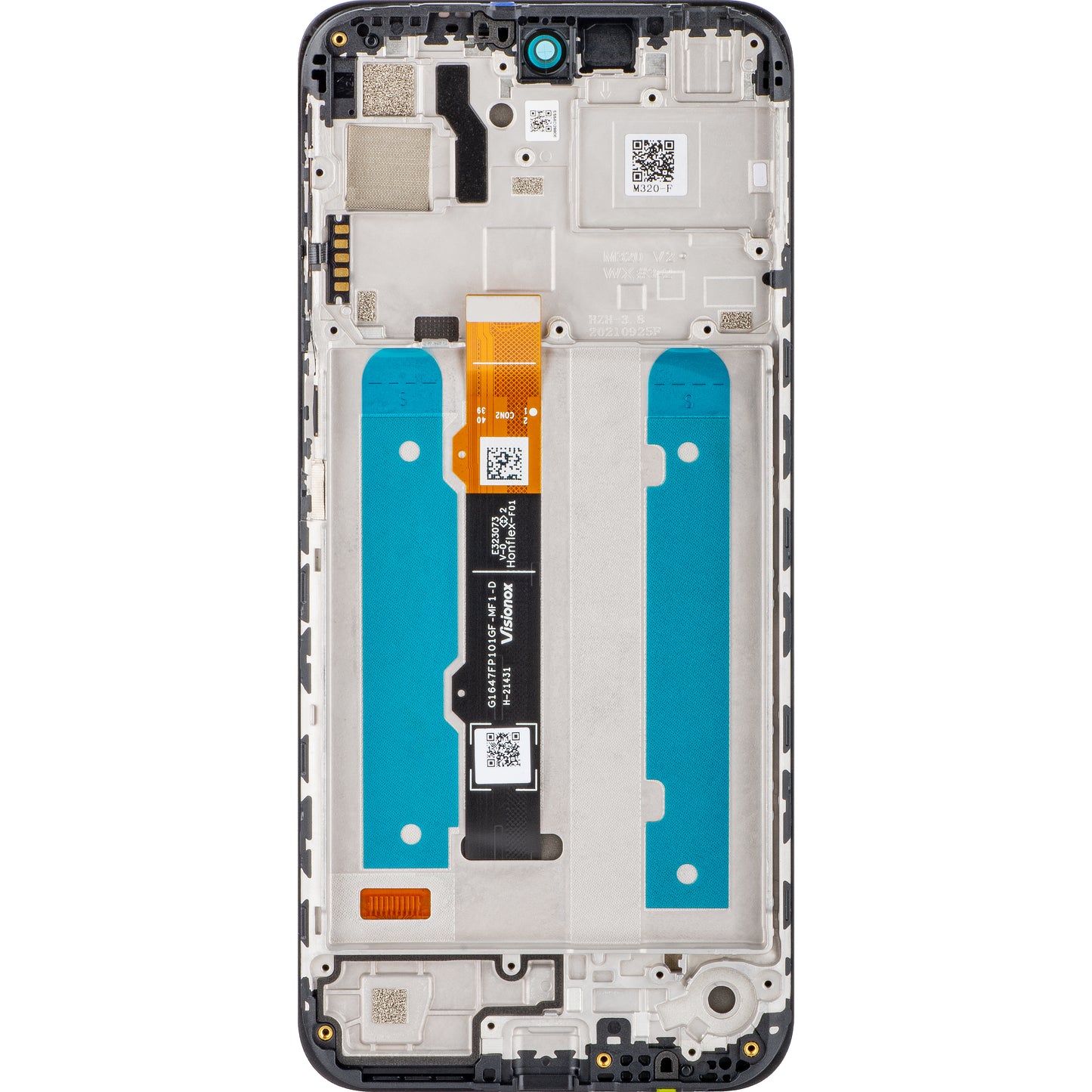 Motorola Moto Moto G41 Touchscreen Display with Frame, Black, Service Pack 5D68C19764