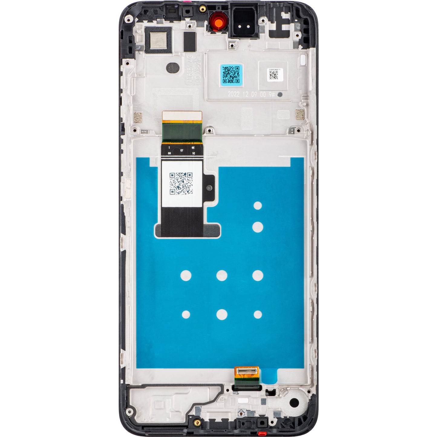 Motorola Moto G23 Touchscreen Display with Frame, Black, Service Pack 5D68C22092