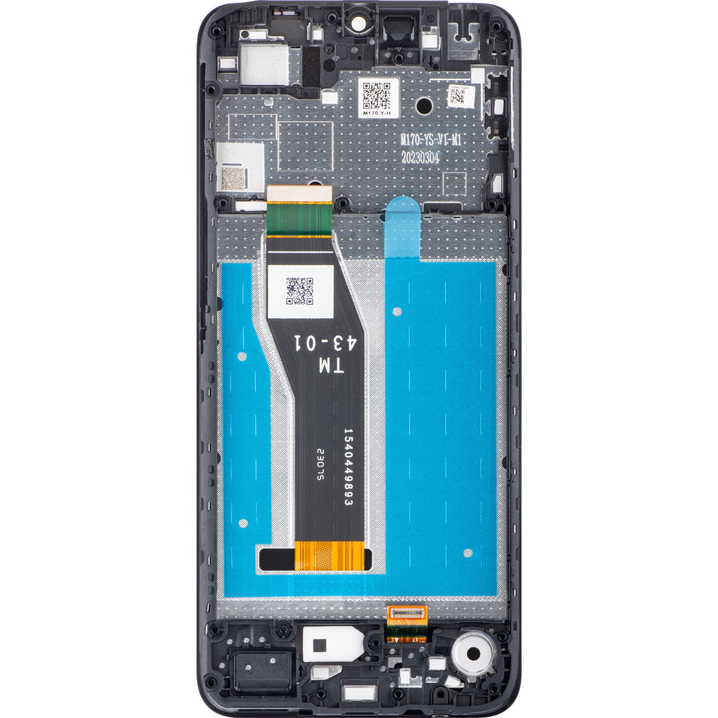Motorola Moto Moto E13 Οθόνη αφής με πλαίσιο, μαύρο, πακέτο σέρβις 5D68C22340