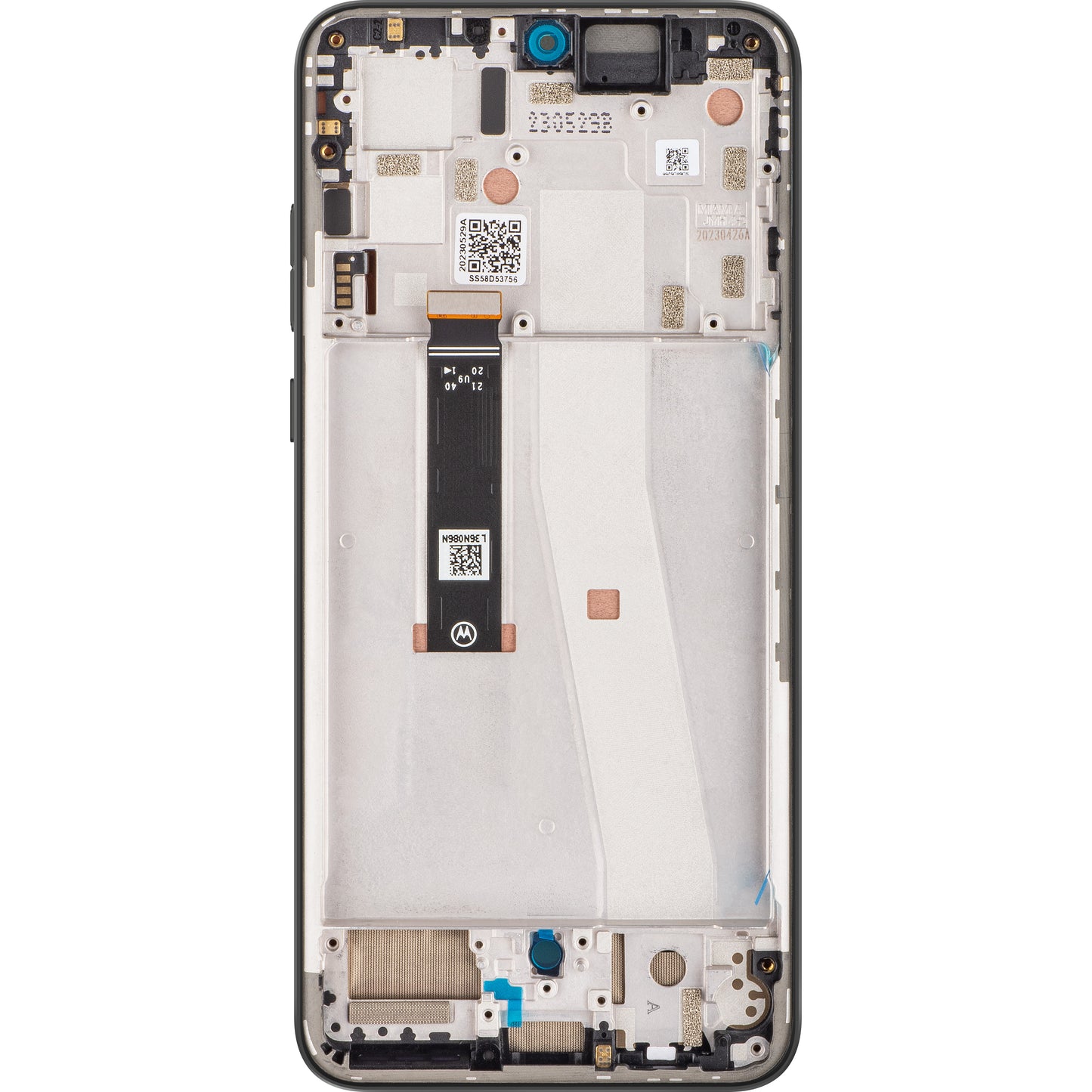 Οθόνη αφής Motorola Edge 30 Neo, με πλαίσιο, μαύρο (Black Onyx), πακέτο σέρβις 5D68C21403