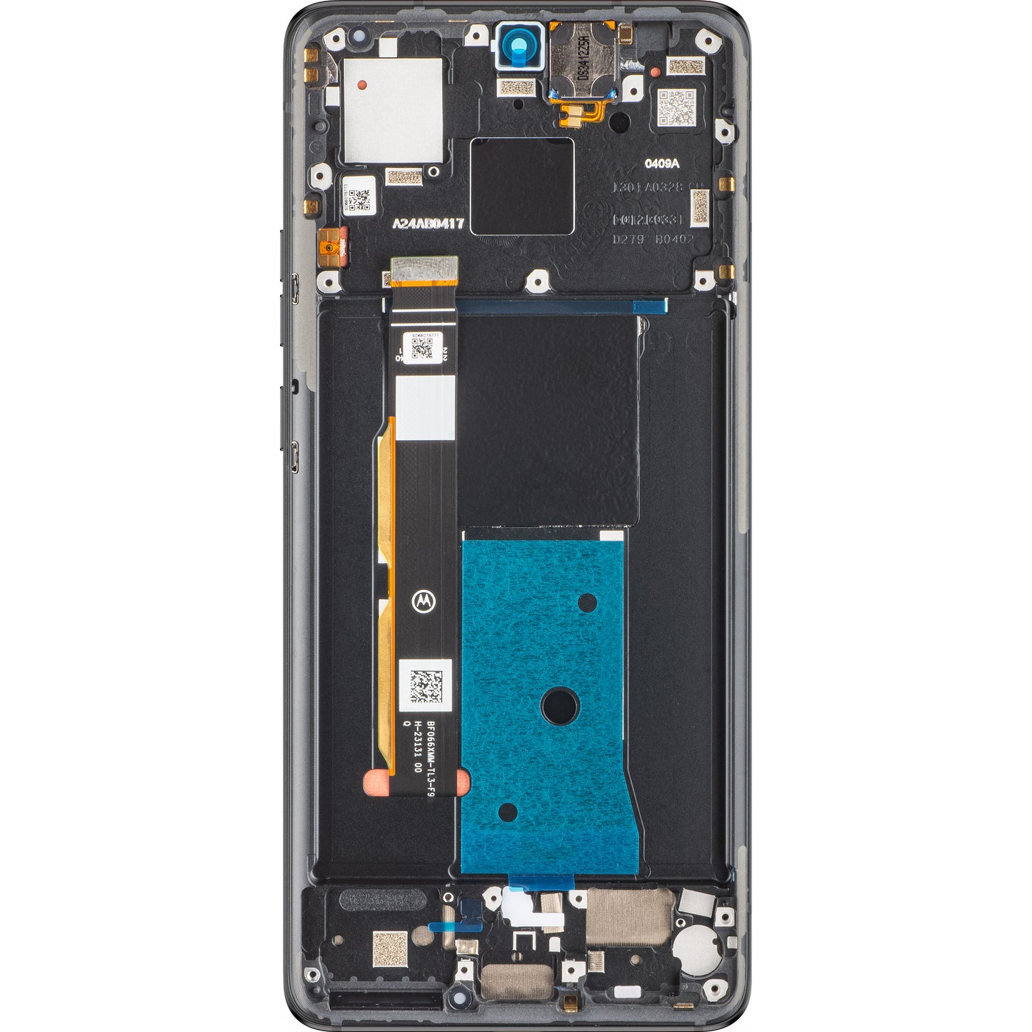 Οθόνη αφής Motorola Edge 40, με πλαίσιο, μαύρο (Eclipse Black), πακέτο σέρβις 5D68C22670