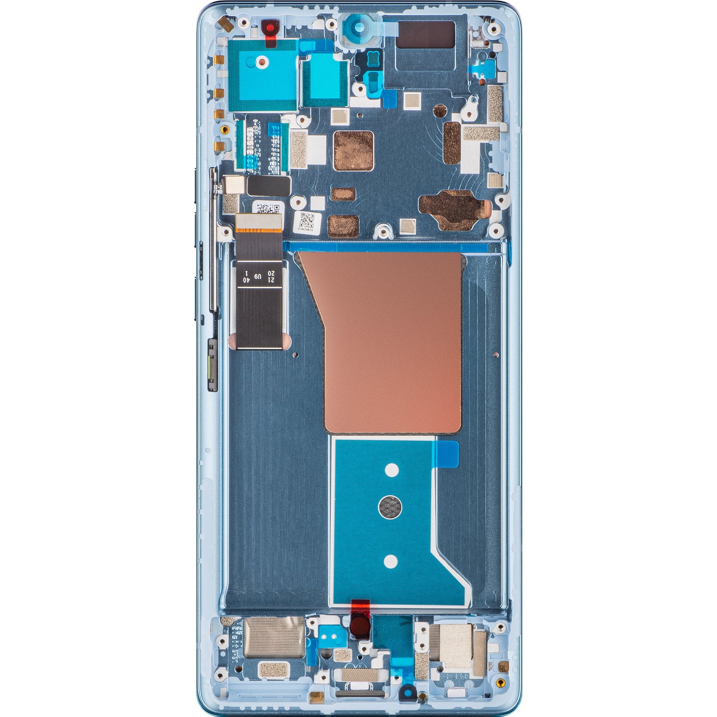 Οθόνη αφής Motorola Edge 40 Pro, με πλαίσιο, σεληνιακό μπλε, πακέτο σέρβις 5D68C22011