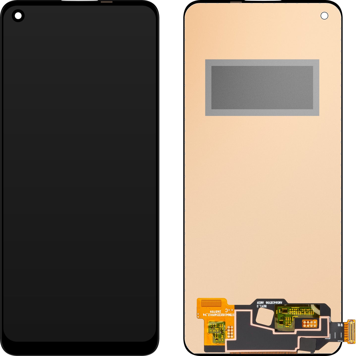 Οθόνη με Touchscreen MP συμβατή με Oppo Reno5 F / Reno5 Lite / Reno5 Z / Reno6 Lite / Reno7 Lite