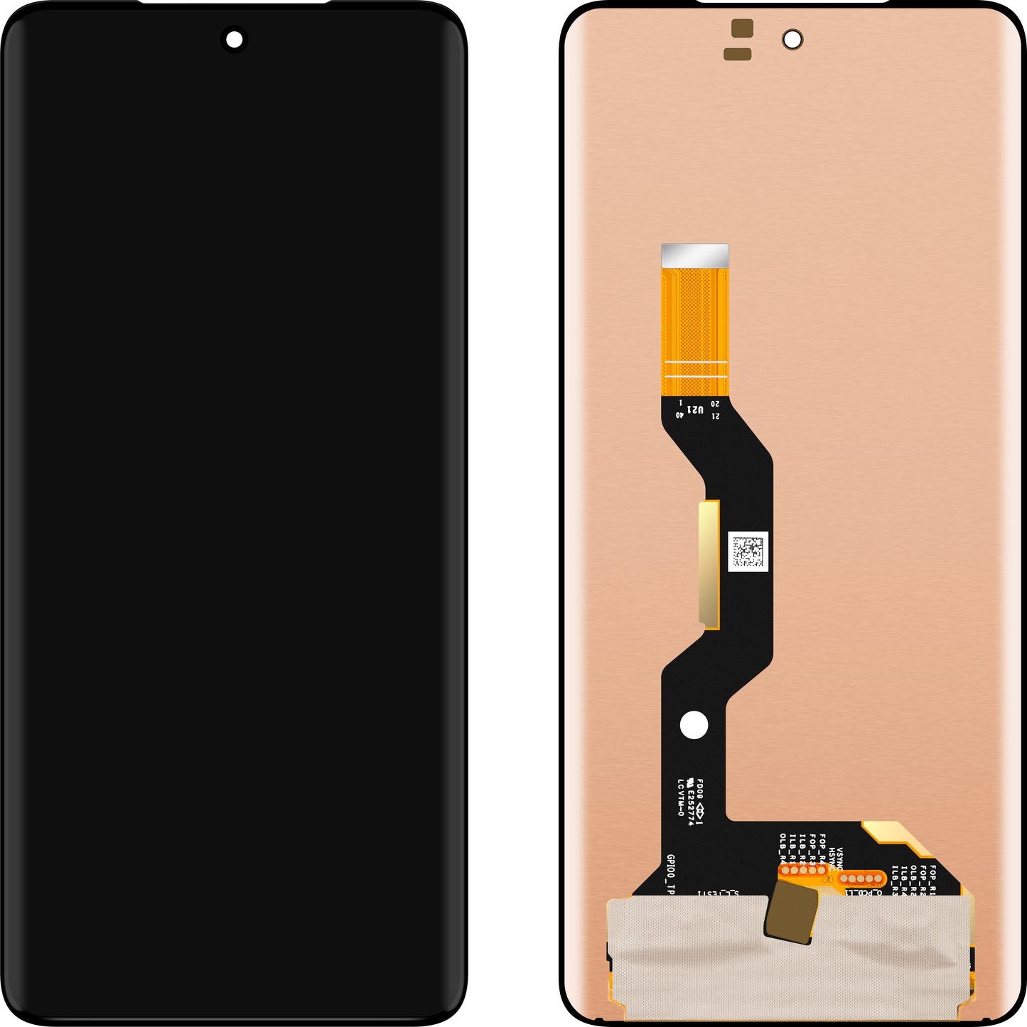 MP Touchscreen Display compatible with Motorola Edge 60