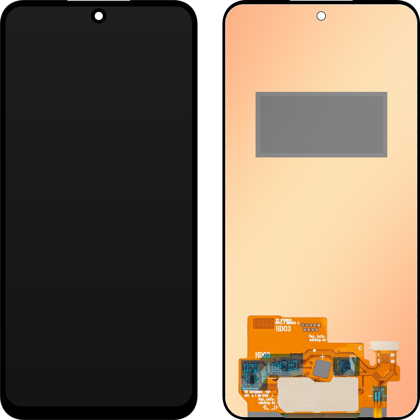 Οθόνη με Touchscreen MP συμβατή με Samsung Galaxy A36 A366 / A56 A566 / A37 5G