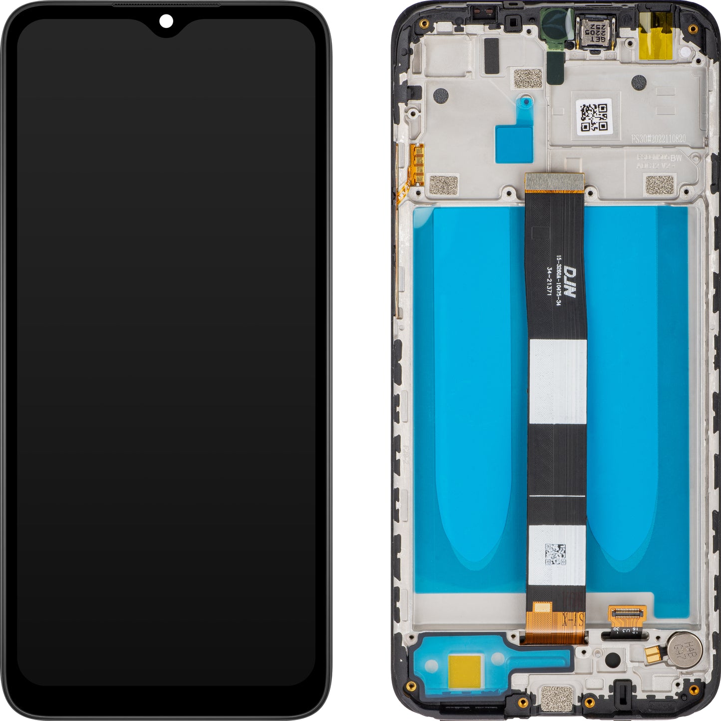 Οθόνη με οθόνη αφής MP συμβατή με Xiaomi Redmi 9C NFC / 9C / 9A, με Πλαίσιο, Μαύρη