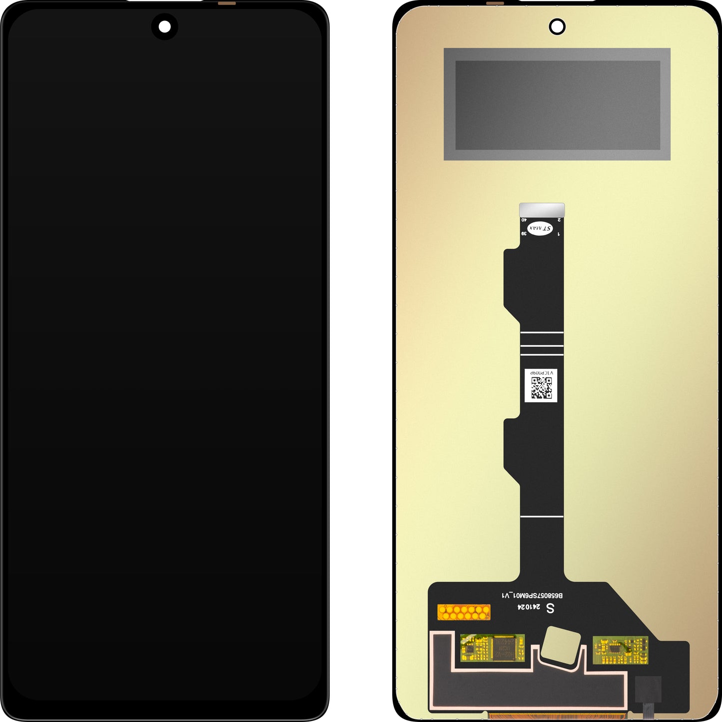 Οθόνη με Touchscreen MP συμβατή με Xiaomi Redmi Note 13 Pro 4G