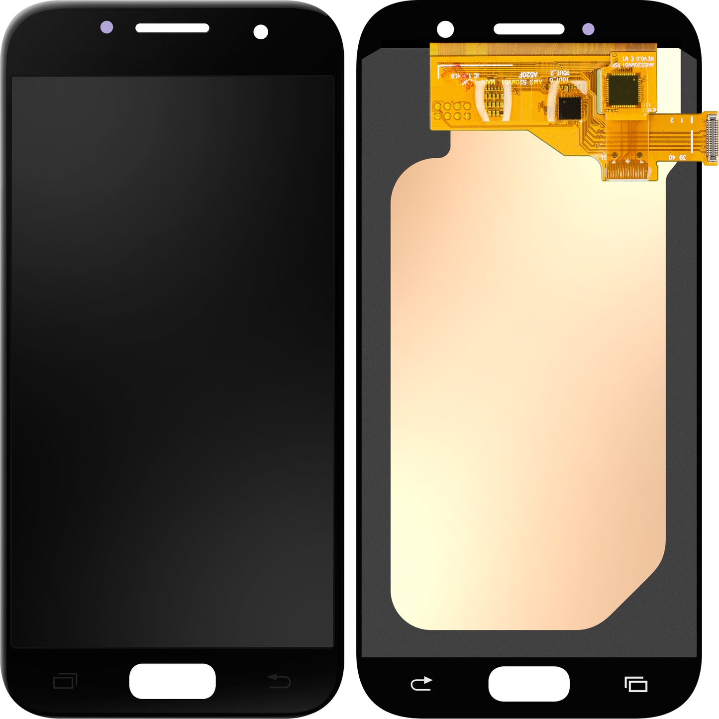 Display με Touchscreen MP συμβατό με Samsung Galaxy A5 (2017) A520, Έκδοση OLED