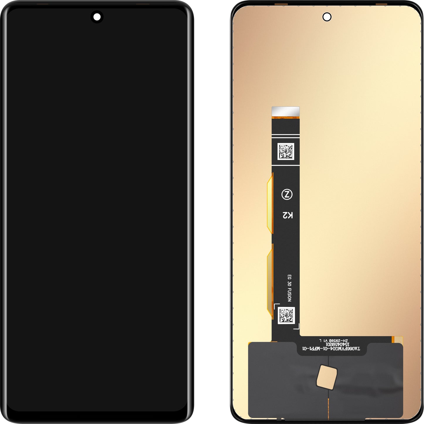 Οθόνη με οθόνη αφής MP συμβατή με Motorola Edge 30 Fusion