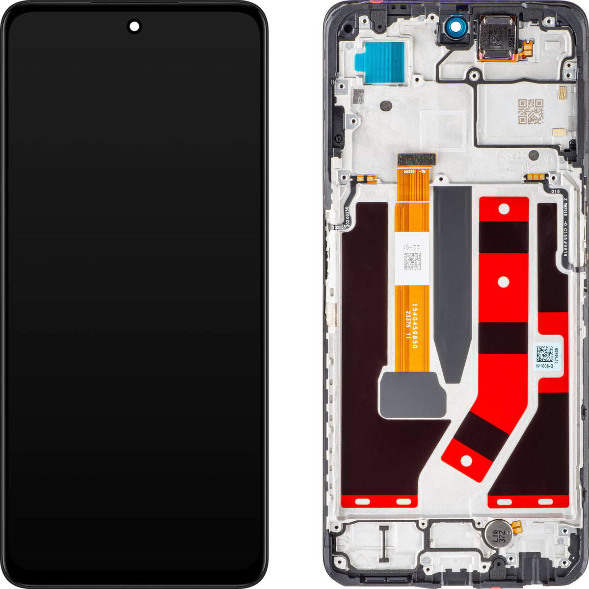 Οθόνη με Αφή OnePlus Nord CE 3 Lite / Nord N30, με Πλαίσιο, Γκρι (Chromatic Gray), Service Pack 1001100068