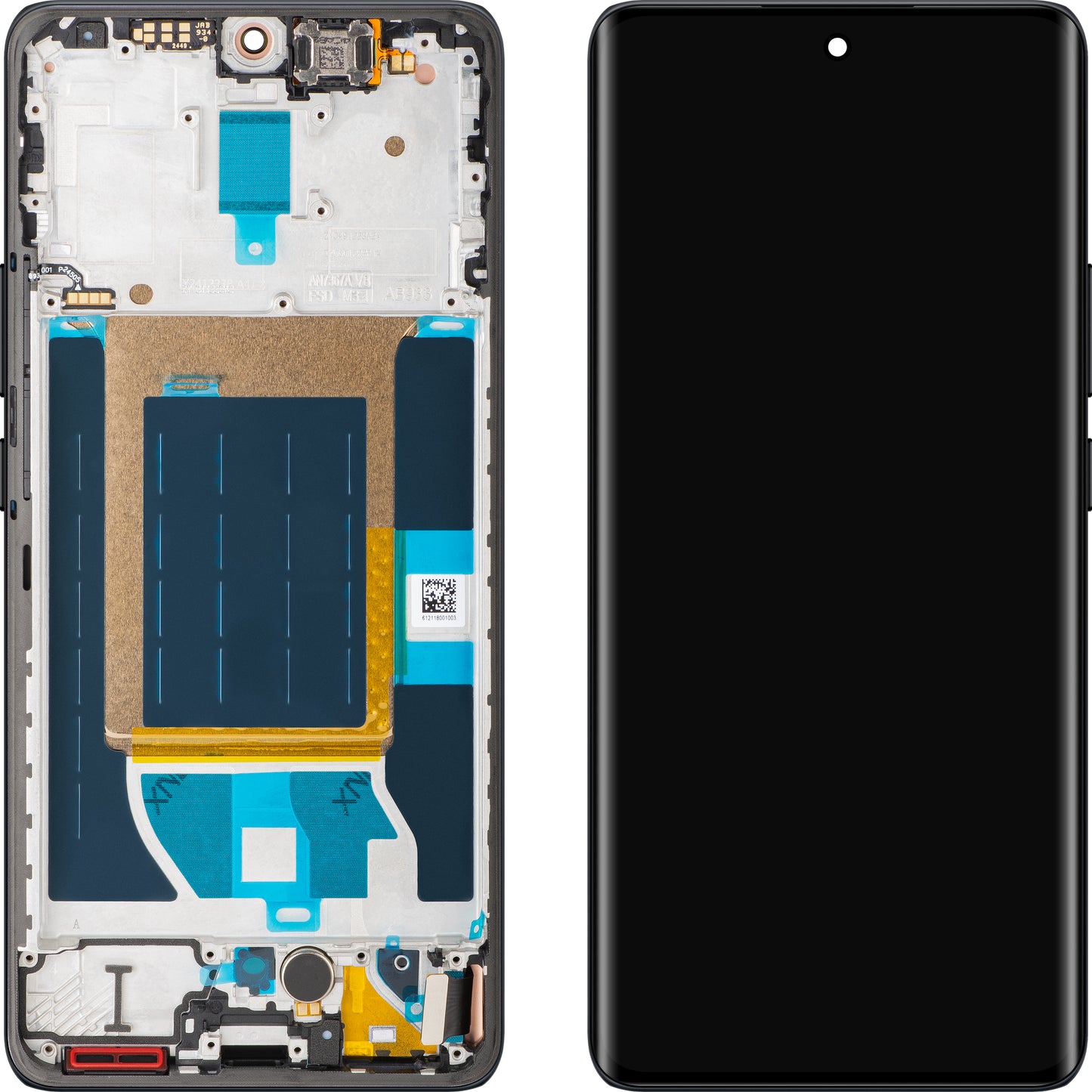 Οθόνη με Αφή Realme 14 Pro, με Πλαίσιο, Γκρι (Suede Grey), Service Pack 621029000421