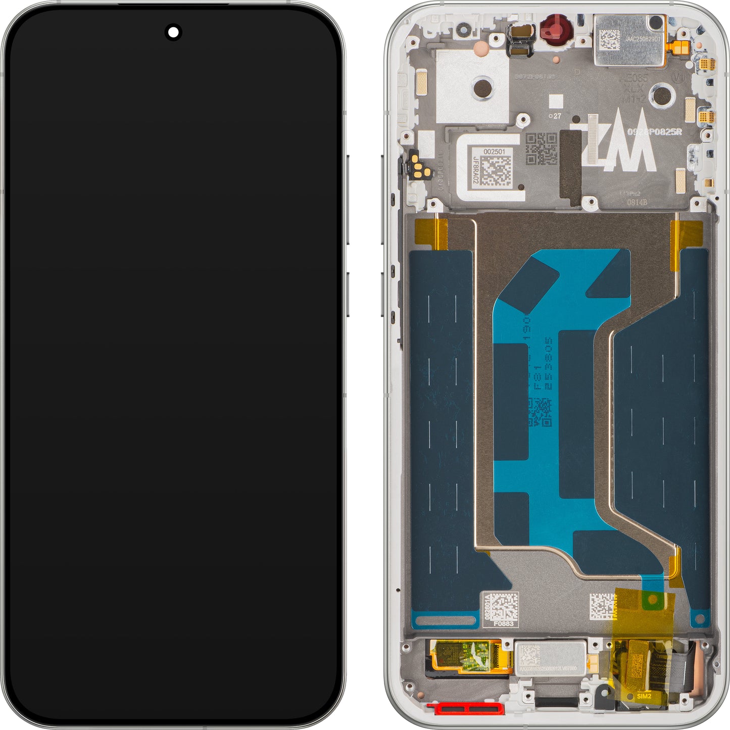 Οθόνη με Αφή Realme GT 8 Pro, με Πλαίσιο, Λευκό (Diary White), Service Pack 621029000683