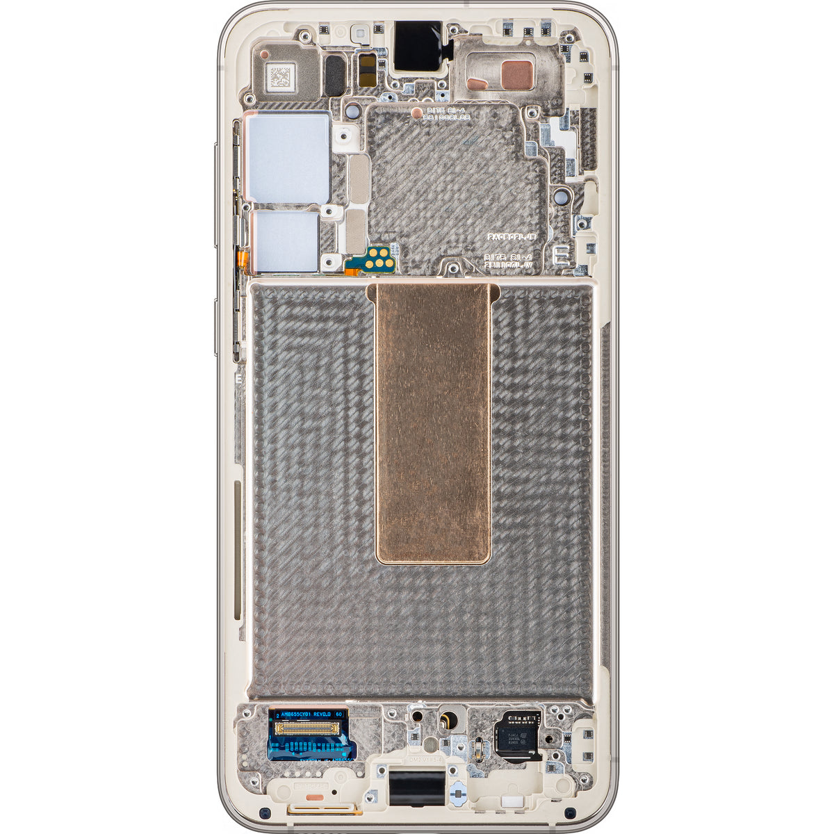 Οθόνη με οθόνη αφής Samsung Galaxy S23+ S916, με πλαίσιο, λευκό (κρεμ), Service Pack GH82-30476B