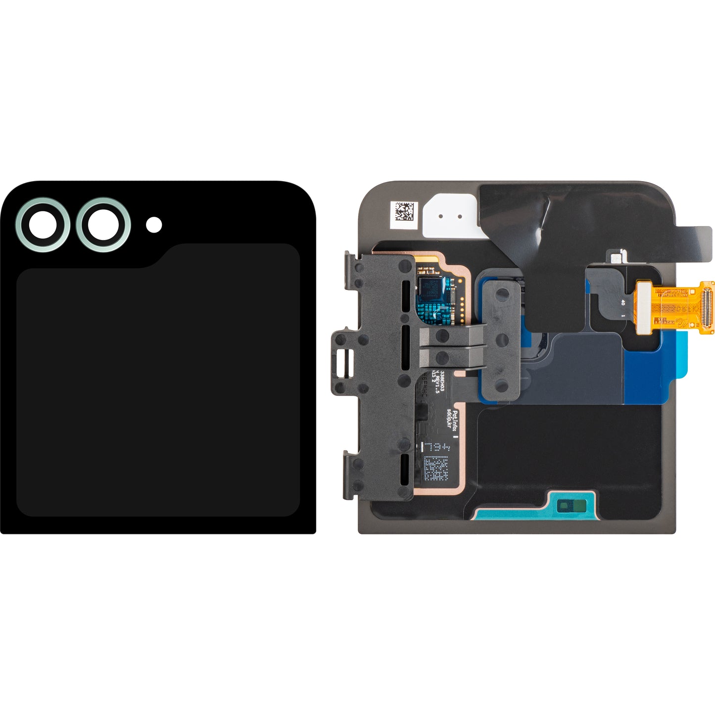 Οθόνη με Αφή Samsung Galaxy Z Flip6 F741, Υποεξωτερική, Πράσινη (Mint), Πακέτο Σέρβις GH97-30012D