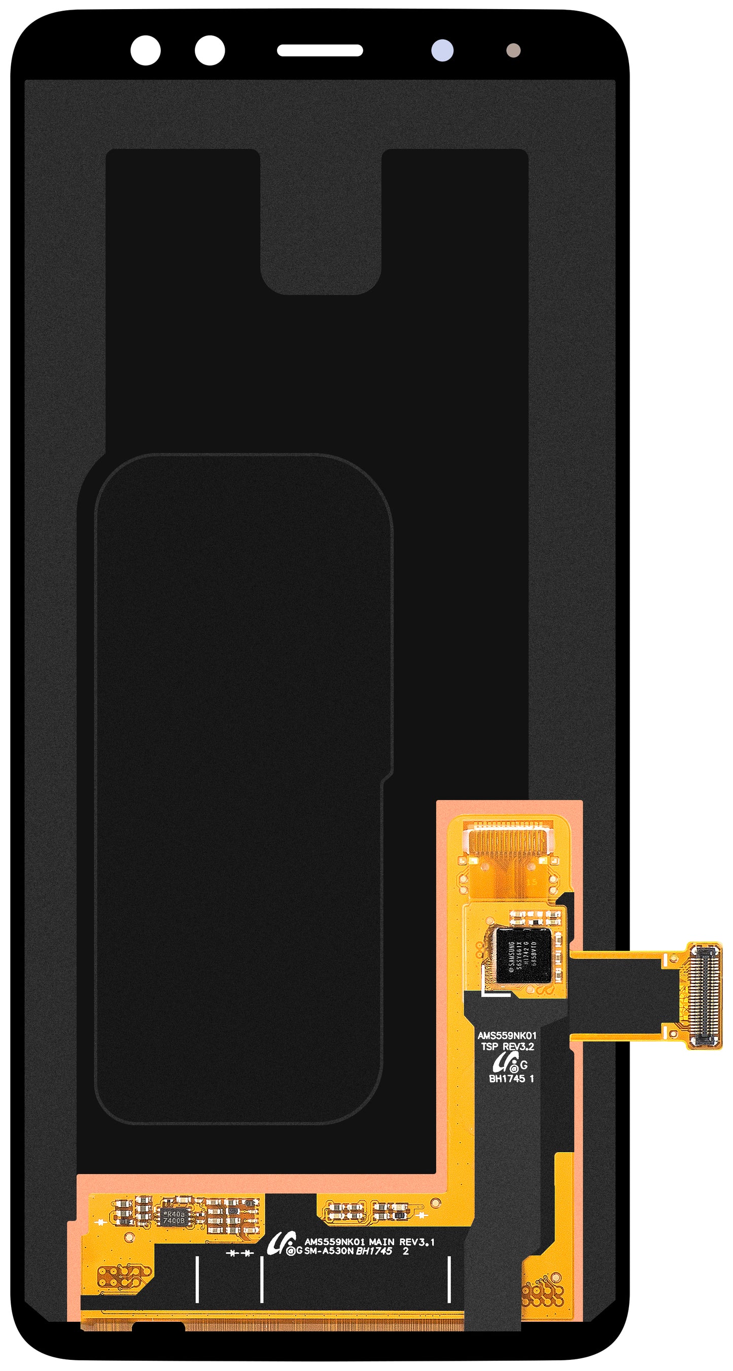 Οθόνη αφής Samsung Galaxy A8 (2018) A530, Service Pack GH97-21406A