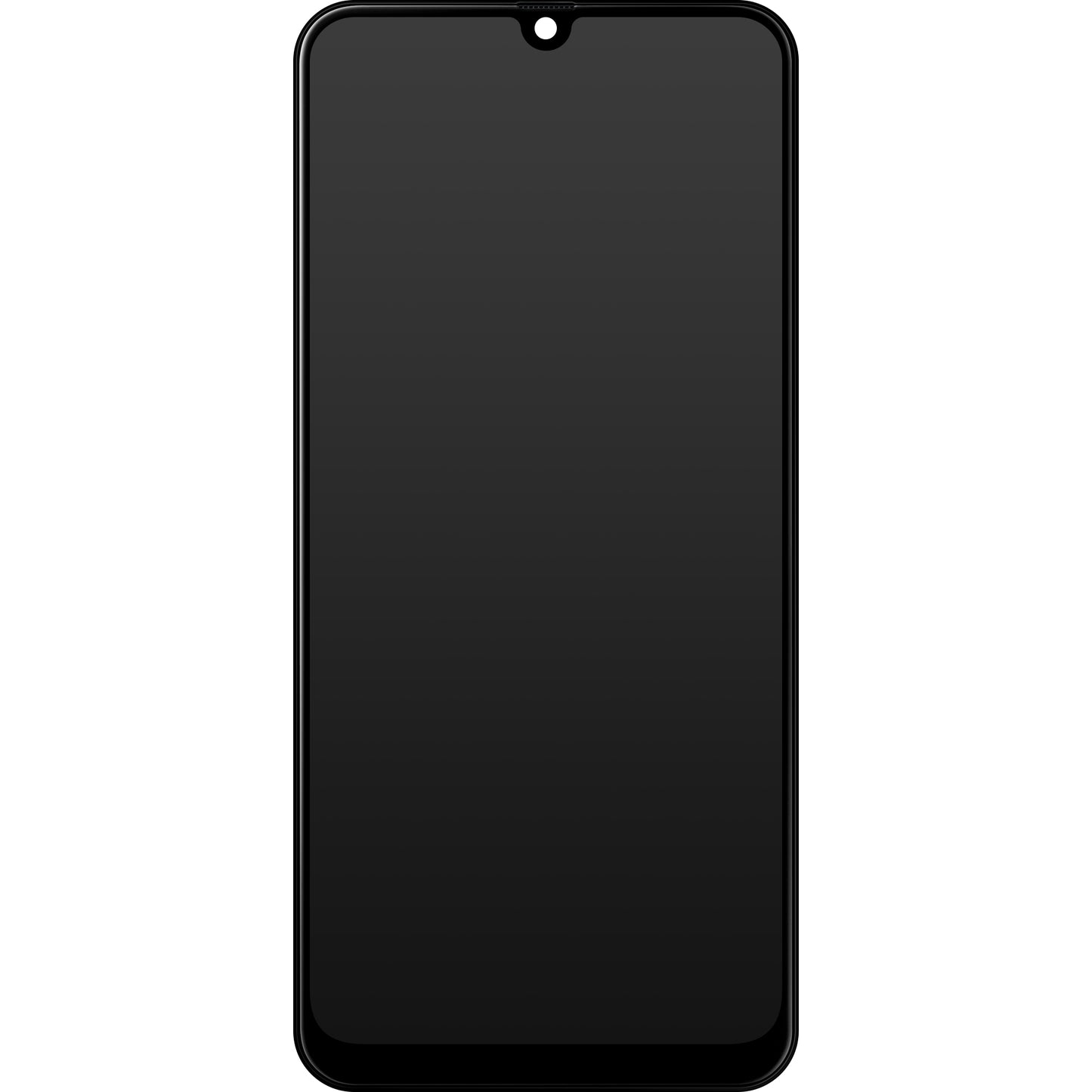 Οθόνη αφής Samsung Galaxy Galaxy M30 M305, με πλαίσιο, μαύρο, πακέτο σέρβις GH82-19347A