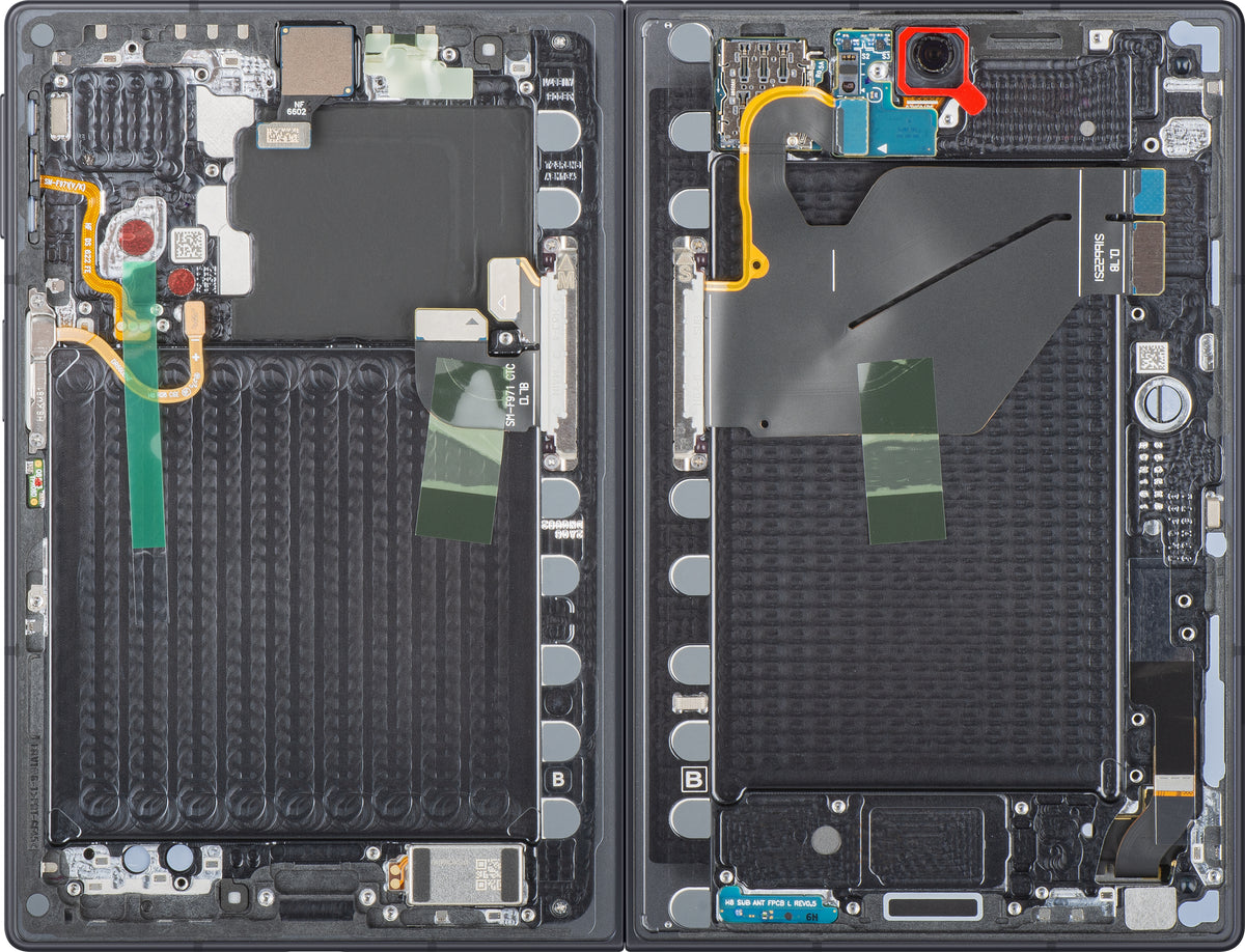 Οθόνη με οθόνη αφής Samsung Galaxy Z Fold8 F971, με πλαίσιο, υποεσωτερικό, μαύρο (Γραφίτης), πακέτο υπηρεσιών GH82-39869A