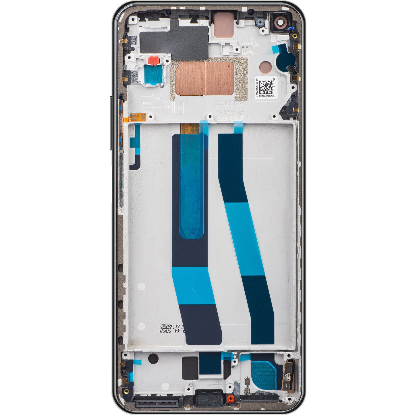 Οθόνη με οθόνη αφής Xiaomi 11 Lite 5G NE, με πλαίσιο, Μαύρο (Truffle Black), Ανταλλαγή 5600030K9D00