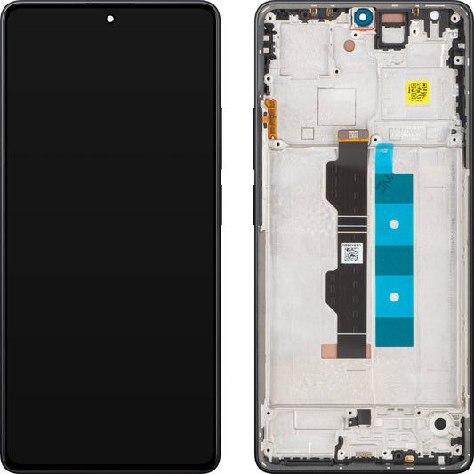 Οθόνη με Αφή Xiaomi Redmi Note 14S, με Πλαίσιο, Μαύρο, Service Pack 56000300N6R00