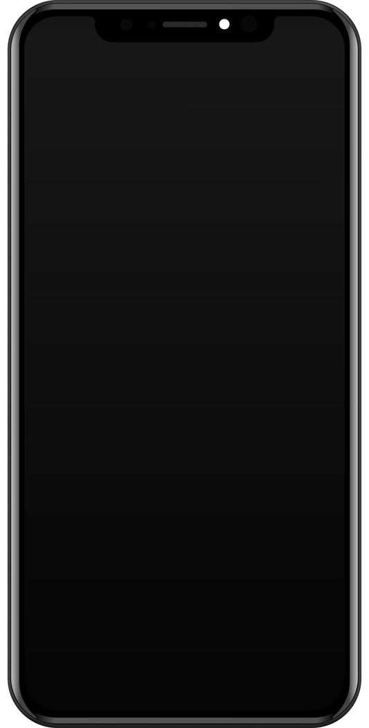 Οθόνη αφής JK για Apple iPhone 11, με πλαίσιο, έκδοση LCD εντός κυψέλης, μαύρο