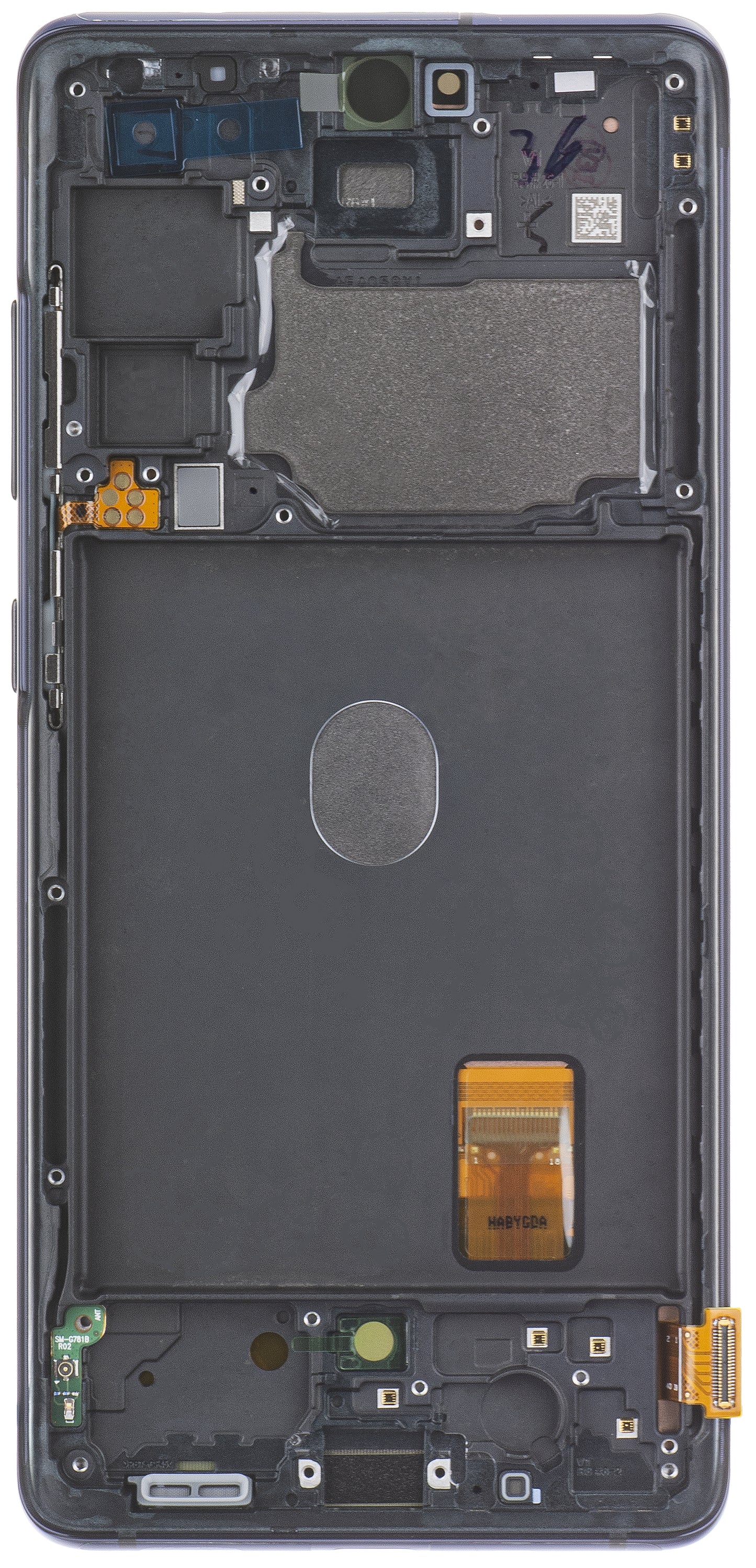 Οθόνη αφής Samsung Galaxy Galaxy S20 FE 5G G781, με πλαίσιο, Ναυτικό μπλε, πακέτο σέρβις GH82-24214A