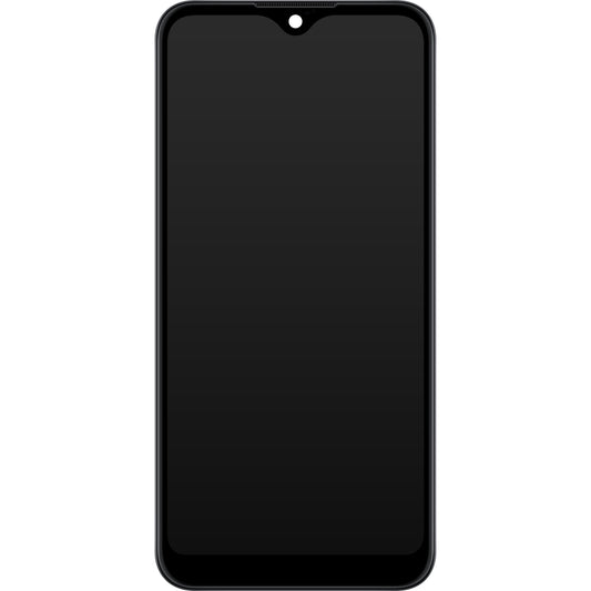 Touchscreen Display Samsung Galaxy A01 A015, with Frame, Non-Europe Version, Black, Service Pack GH81-18597A