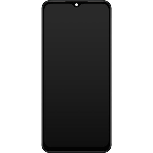 Οθόνη αφής Samsung Galaxy M13 M135, με πλαίσιο, μαύρο, πακέτο σέρβις GH82-29132A
