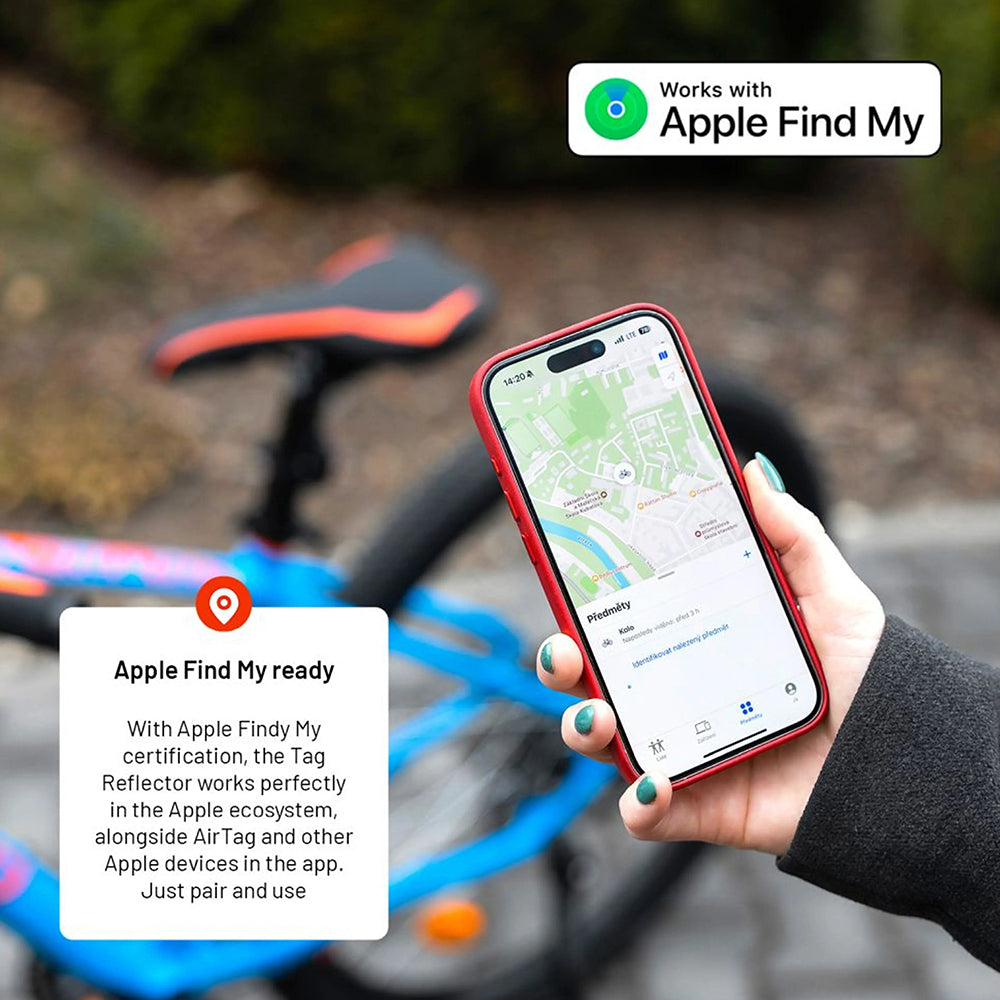Fixed SmartTag Bike για iOS Series, Μαύρο