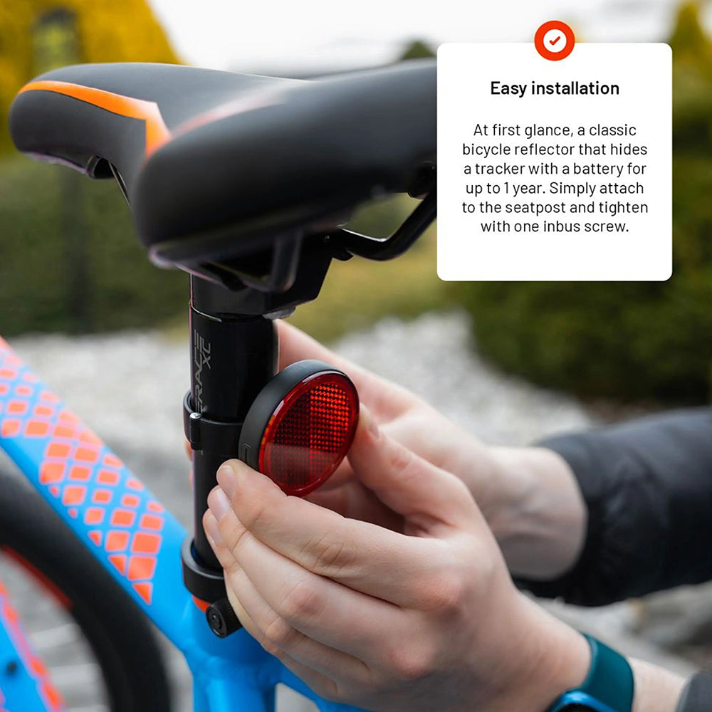 Fixed SmartTag Bike για iOS Series, Μαύρο